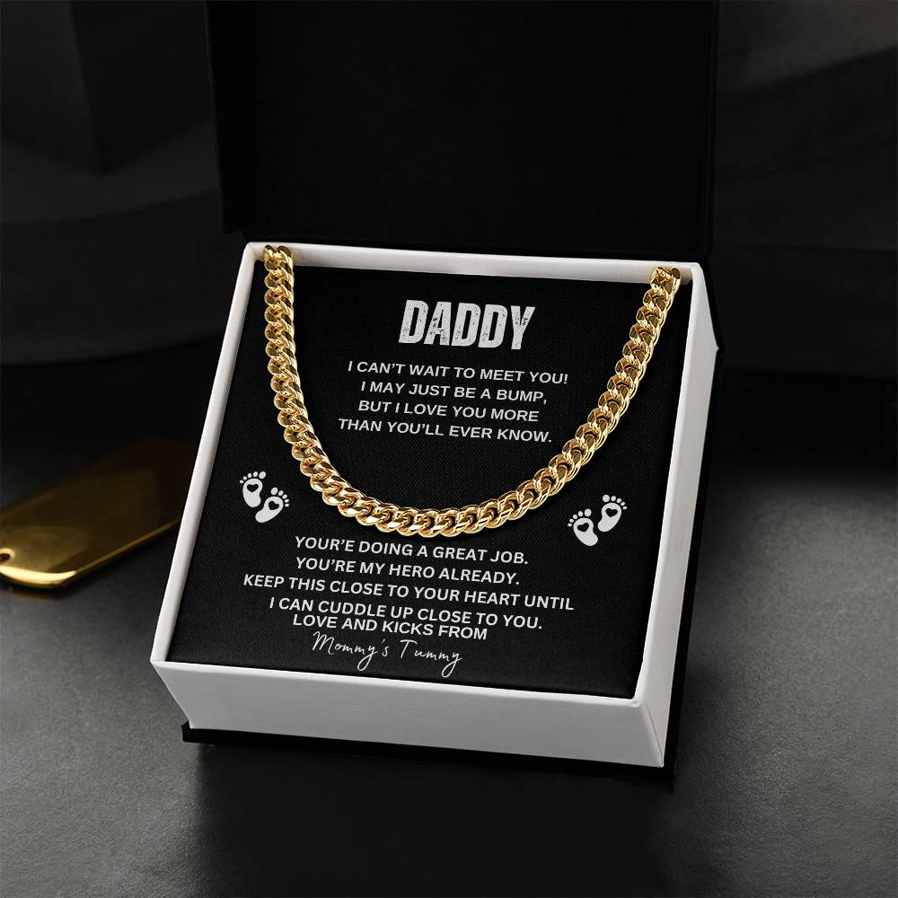 From The Bump Cuban Link Chain | Father's Day Gift
