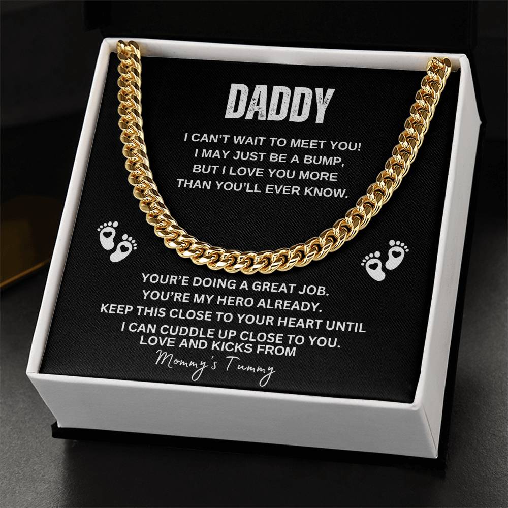 From The Bump Cuban Link Chain | Father's Day Gift
