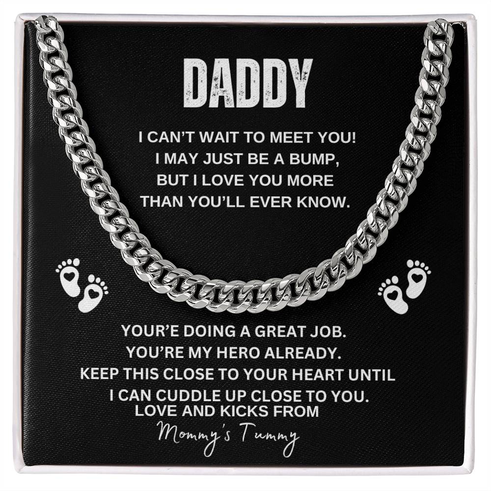 From The Bump Cuban Link Chain | Father's Day Gift