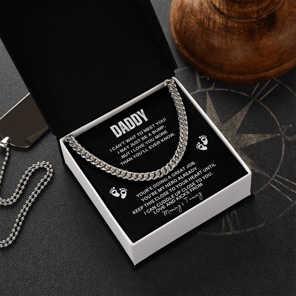 From The Bump Cuban Link Chain | Father's Day Gift