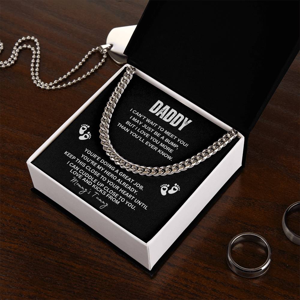 From The Bump Cuban Link Chain | Father's Day Gift