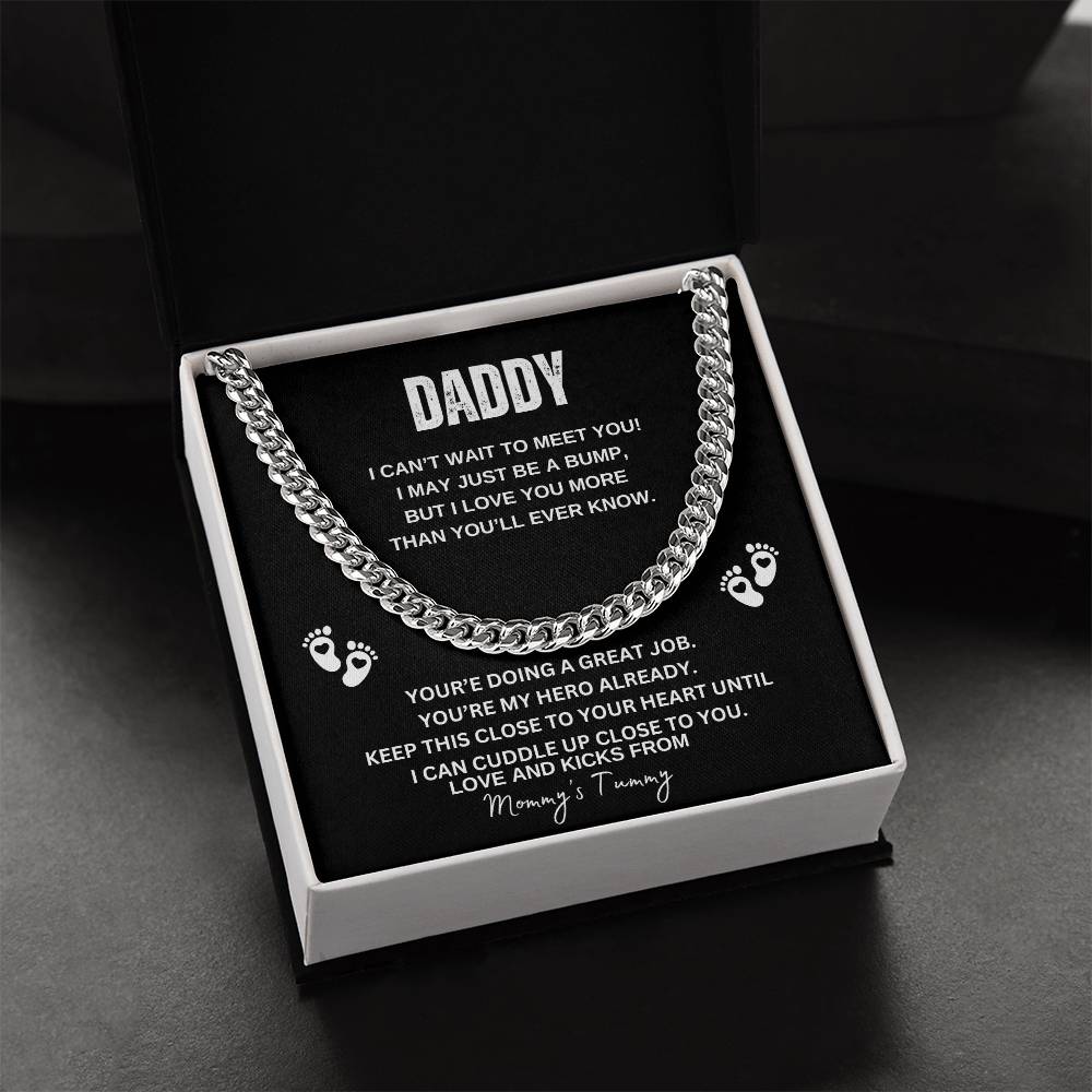 From The Bump Cuban Link Chain | Father's Day Gift