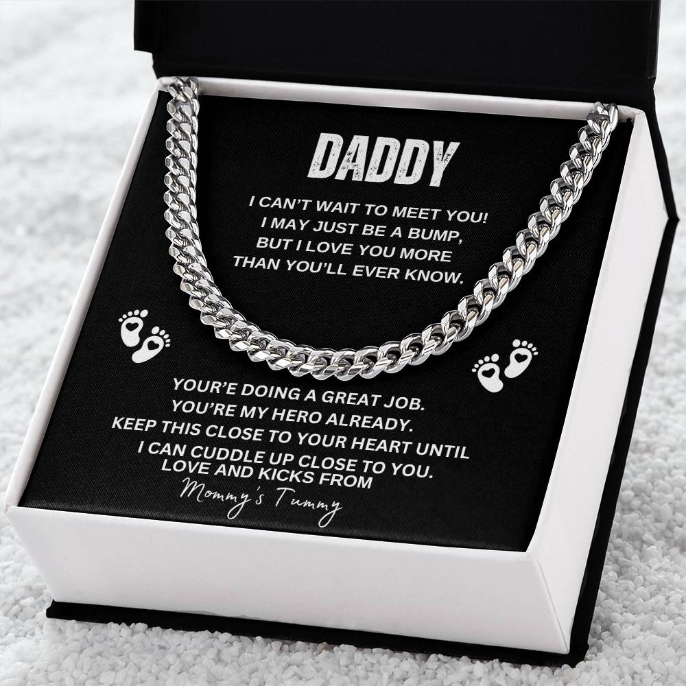 From The Bump Cuban Link Chain | Father's Day Gift