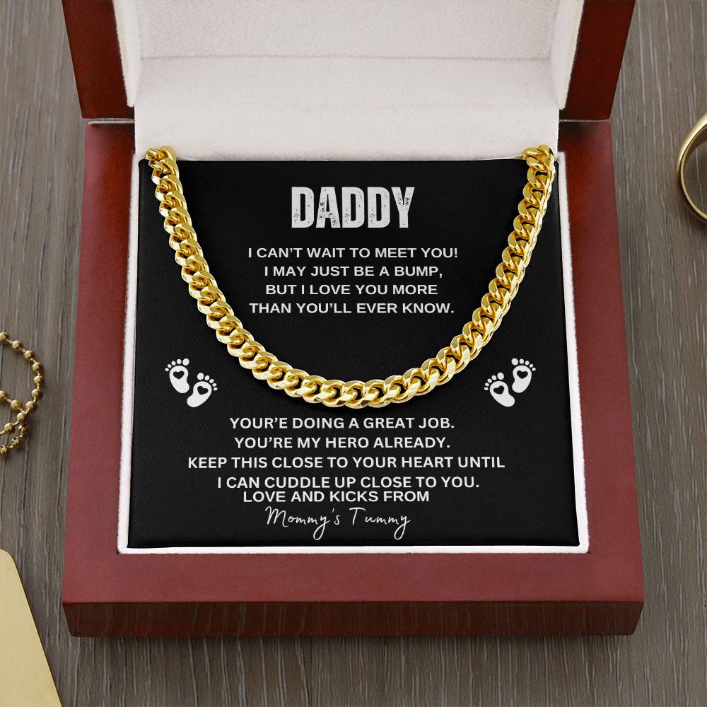 From The Bump Cuban Link Chain | Father's Day Gift