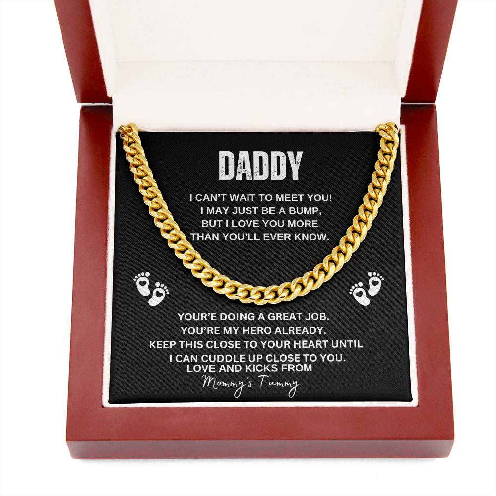 From The Bump Cuban Link Chain | Father's Day Gift
