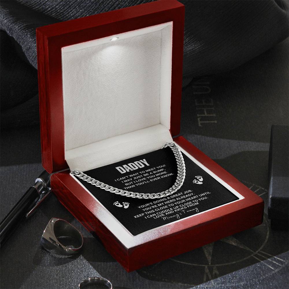From The Bump Cuban Link Chain | Father's Day Gift