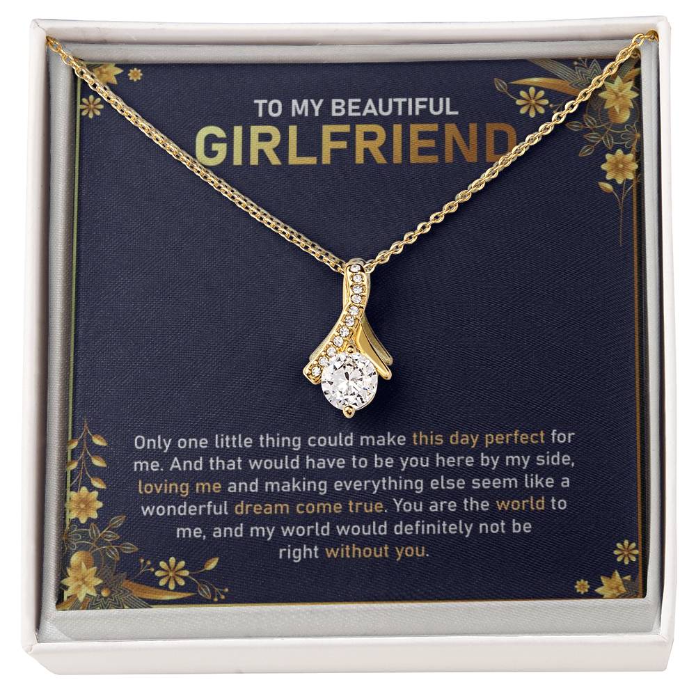To My Beautiful Girlfriend | Having You By My Side | Alluring Beauty Necklace