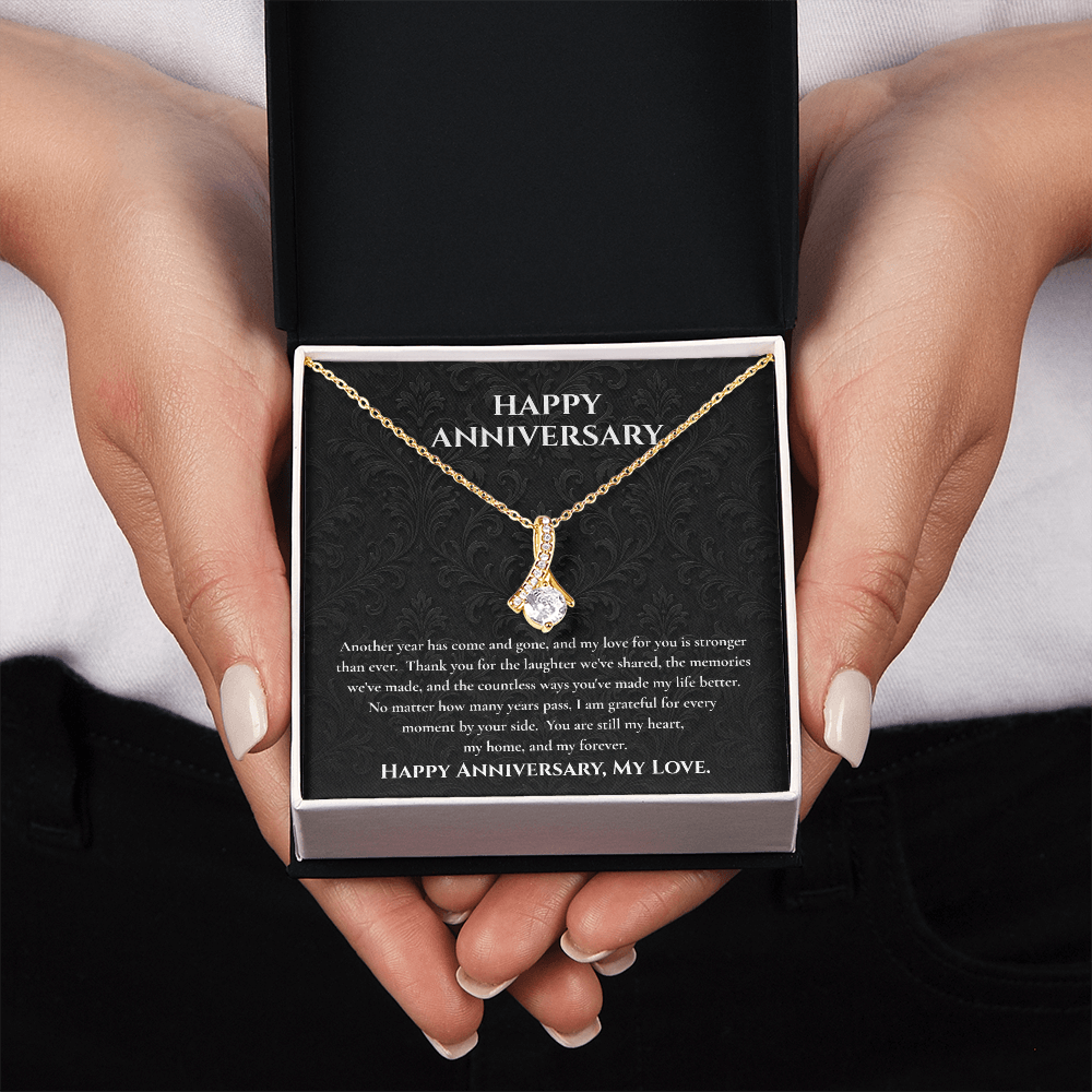 To My Wife – Romantic Anniversary Necklace Gift