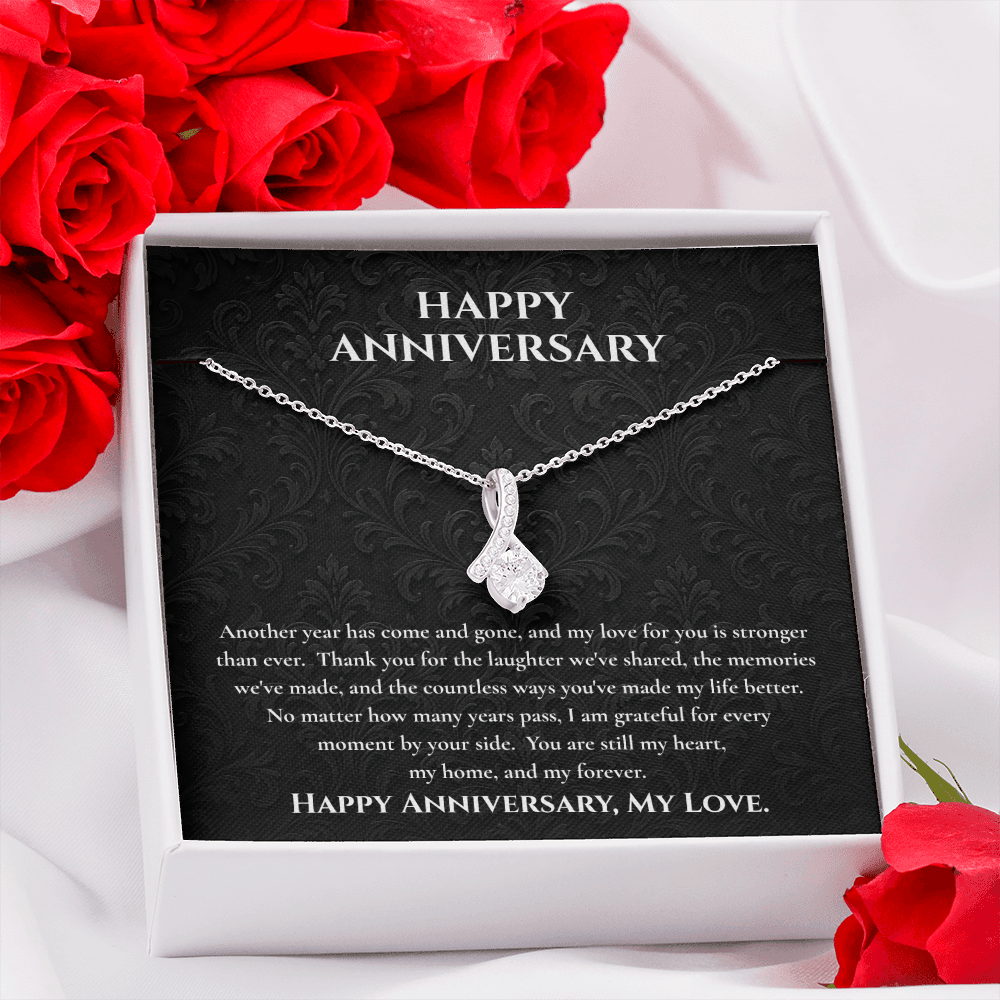 To My Wife – Romantic Anniversary Necklace Gift