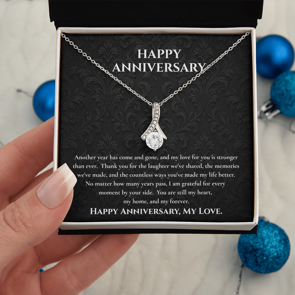 To My Wife – Romantic Anniversary Necklace Gift