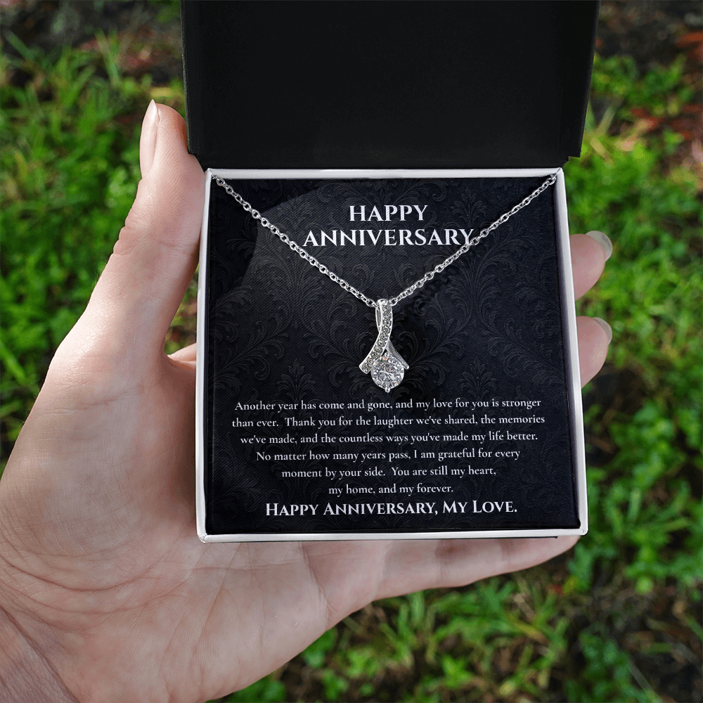 To My Wife – Romantic Anniversary Necklace Gift