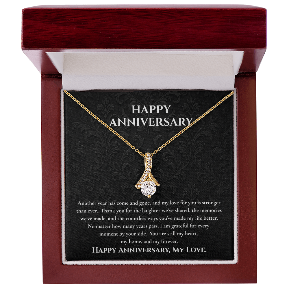 To My Wife – Romantic Anniversary Necklace Gift
