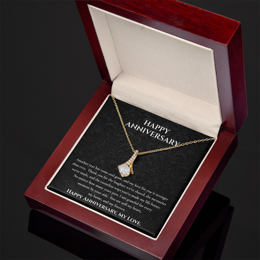To My Wife – Romantic Anniversary Necklace Gift