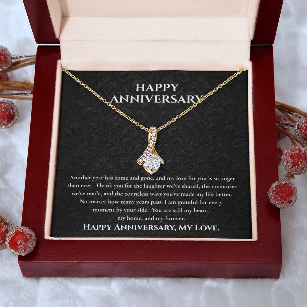 To My Wife – Romantic Anniversary Necklace Gift