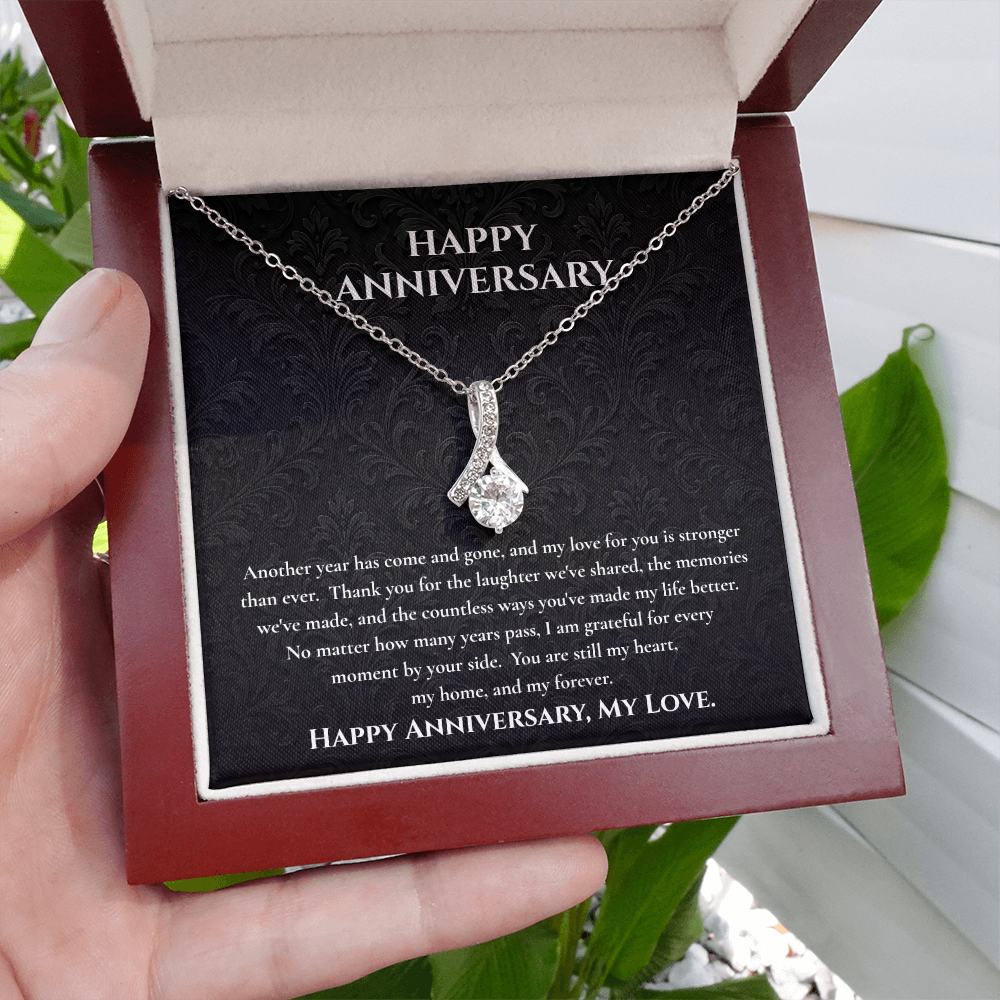 To My Wife – Romantic Anniversary Necklace Gift