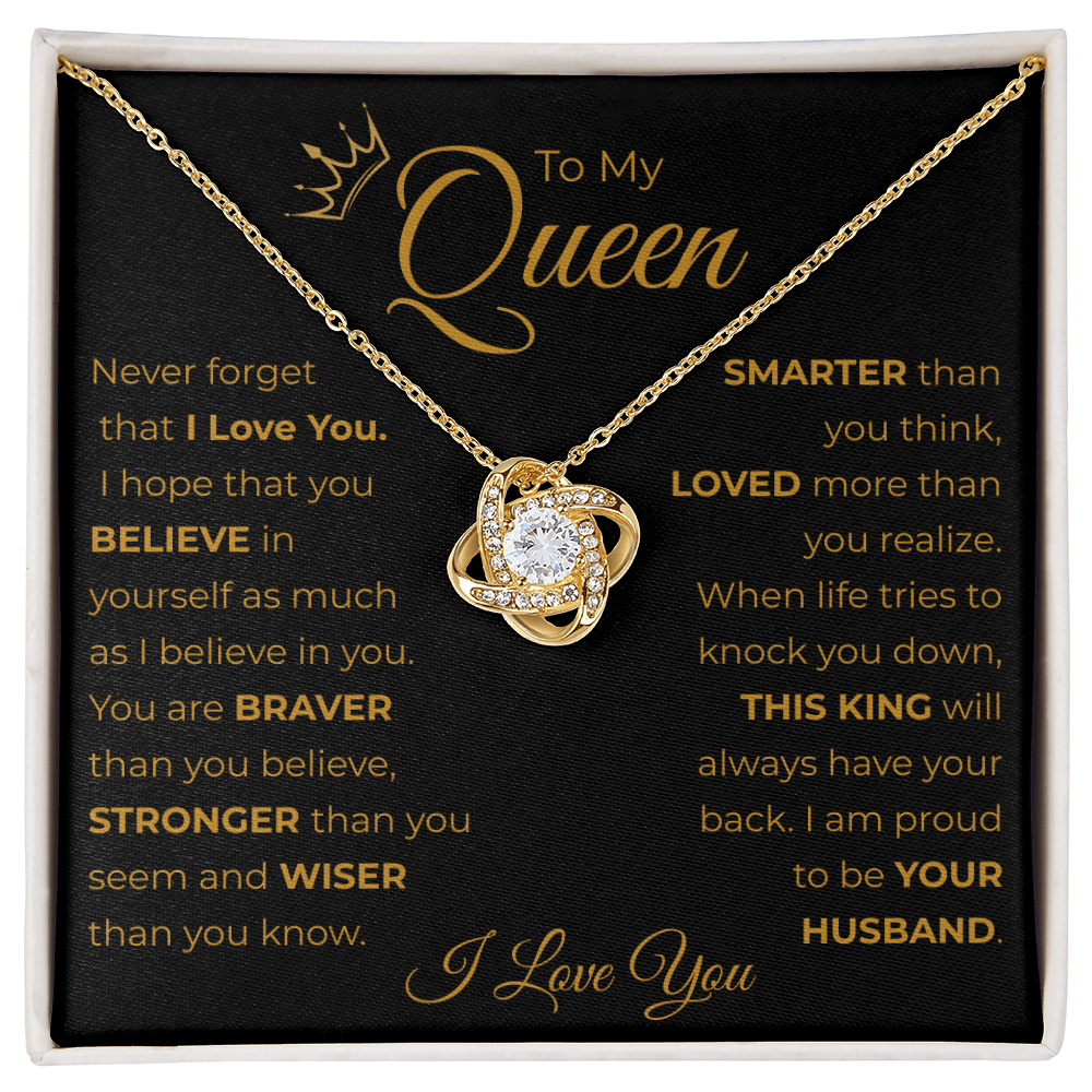 To My Queen – A Necklace for My Forever
