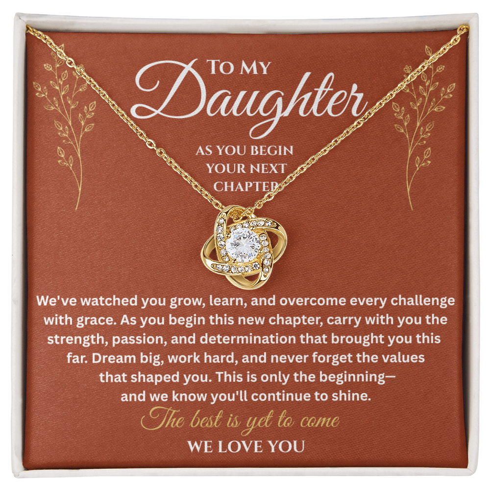 To My Daughter — Next Chapter Necklace