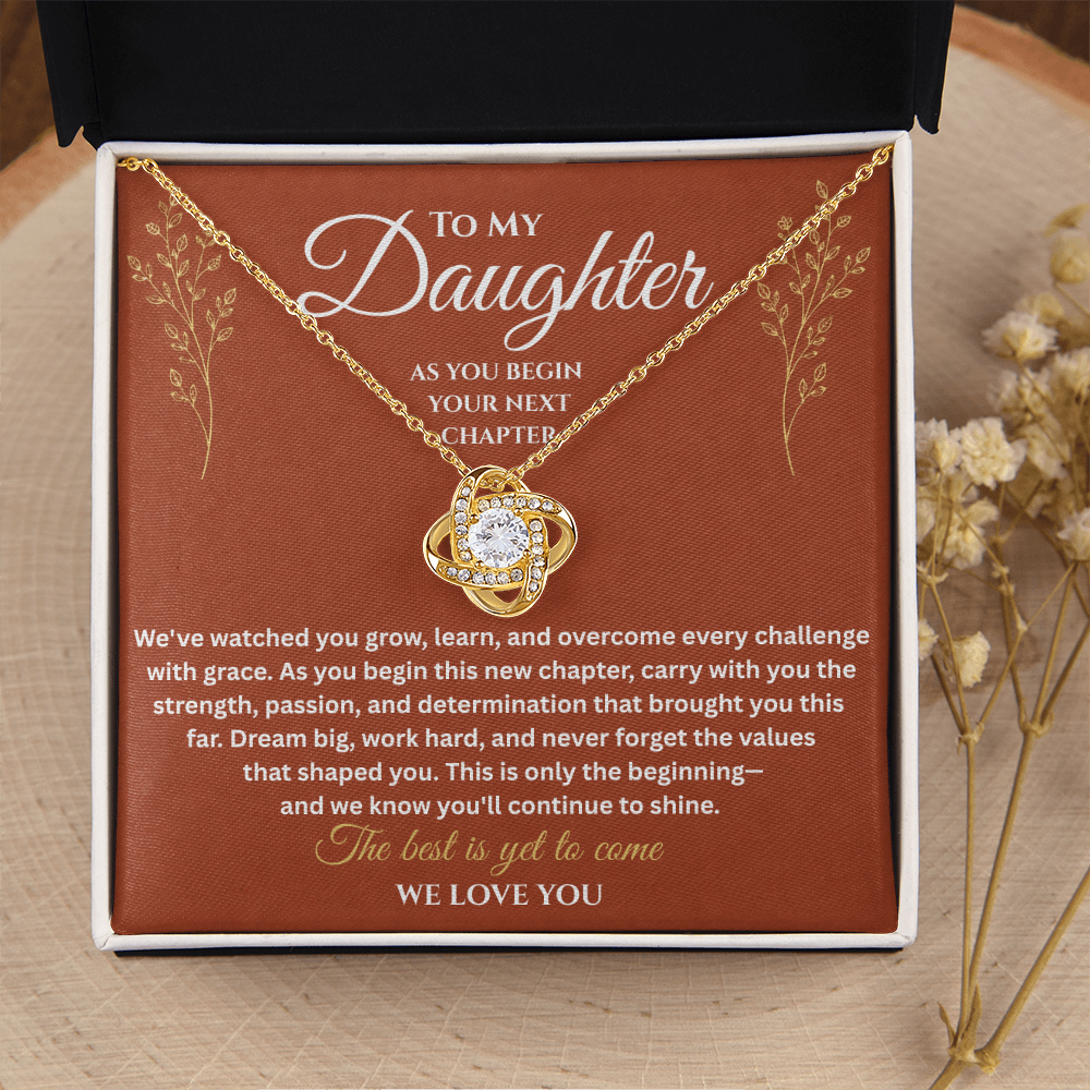 To My Daughter — Next Chapter Necklace