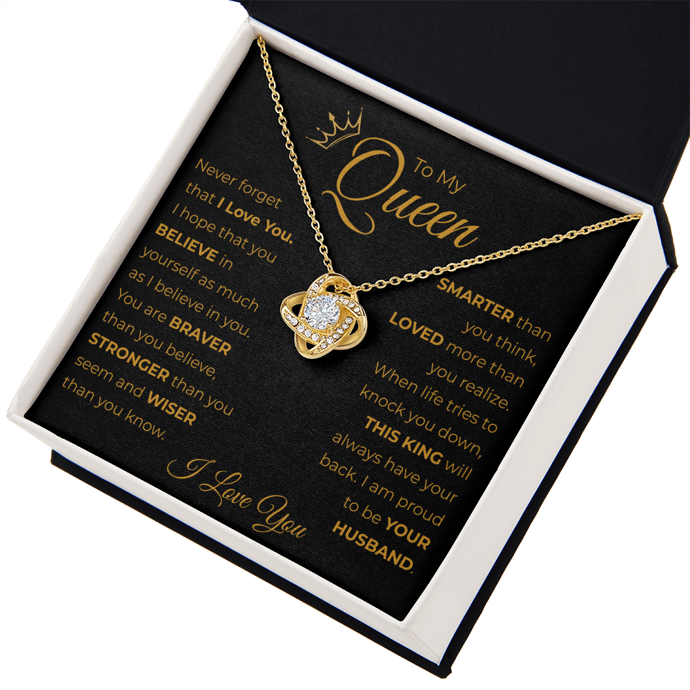 To My Queen – A Necklace for My Forever