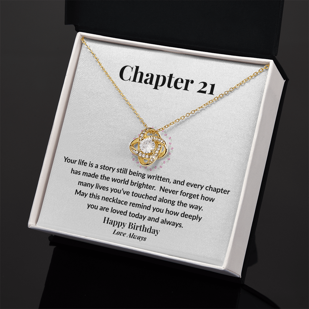 Happy 21st Birthday Necklace – Love Always