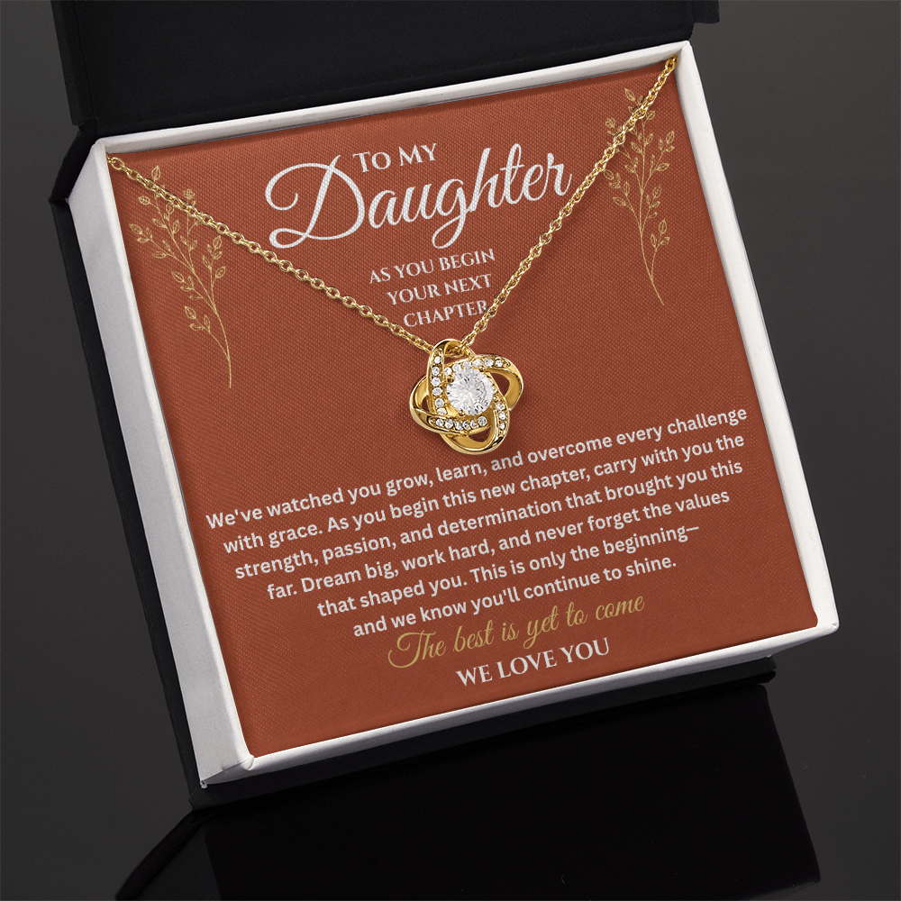 To My Daughter — Next Chapter Necklace
