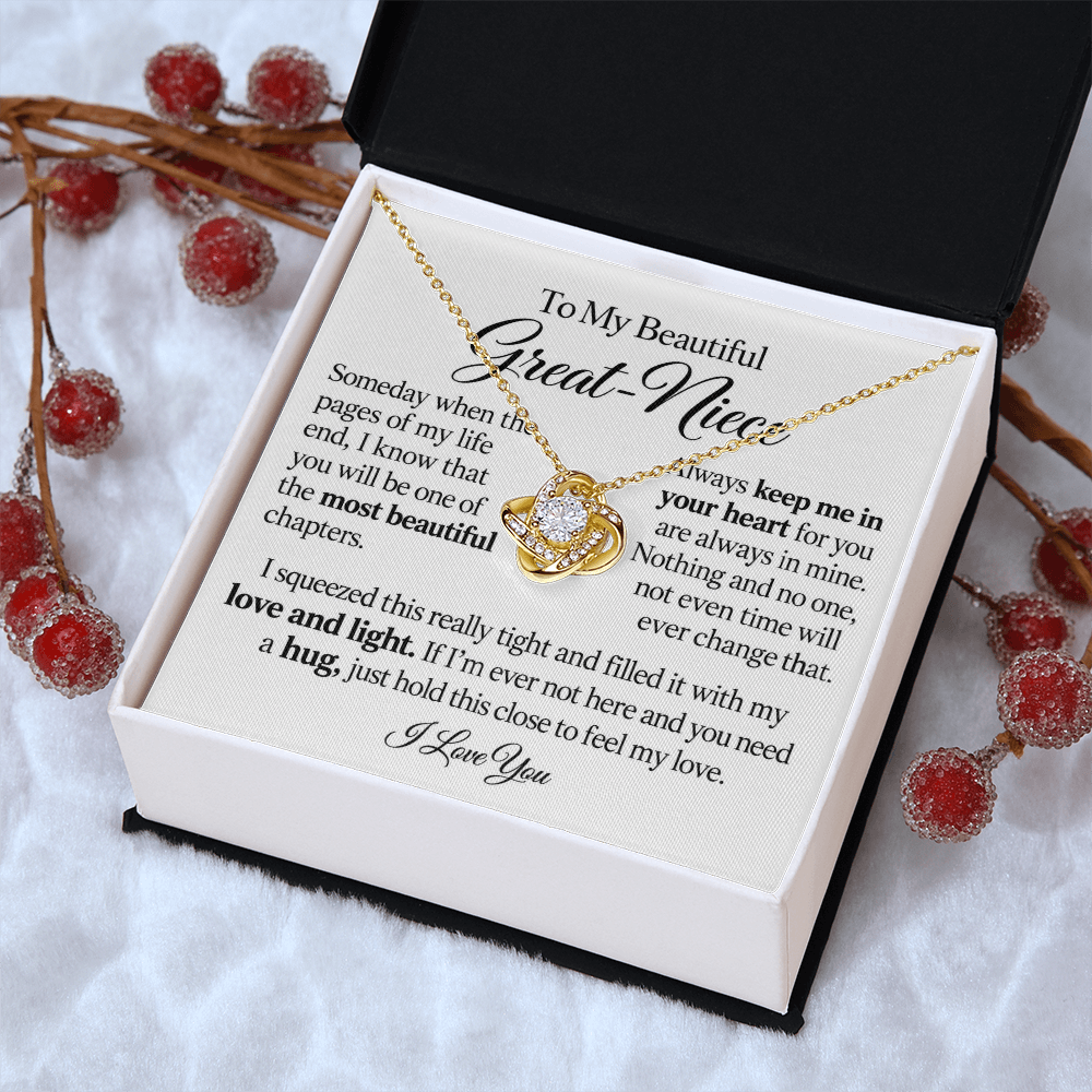 To My Great-Niece Necklace