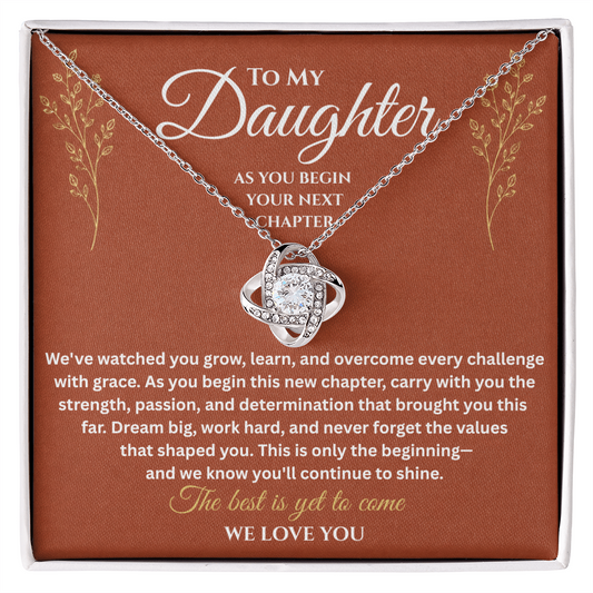 To My Daughter — Next Chapter Necklace