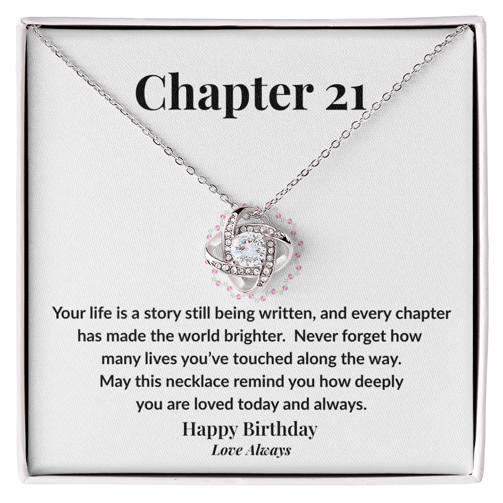 Happy 21st Birthday Necklace – Love Always