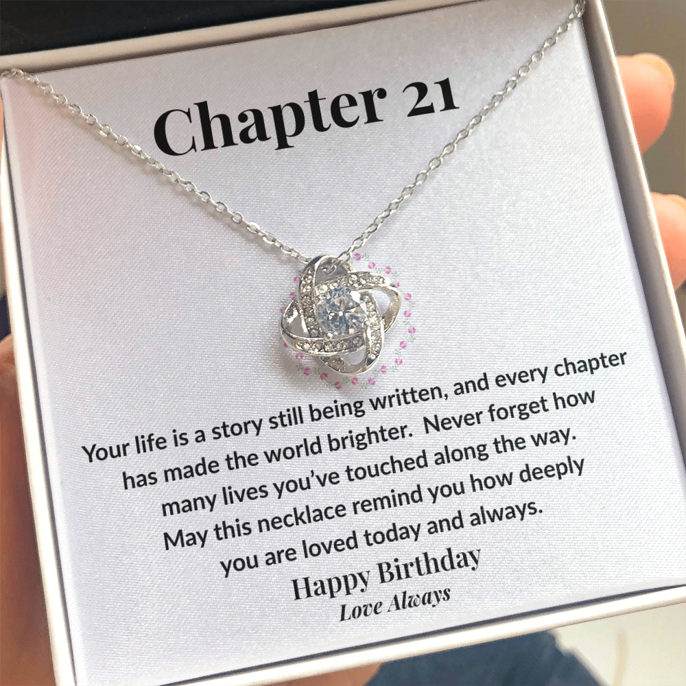 Happy 21st Birthday Necklace – Love Always
