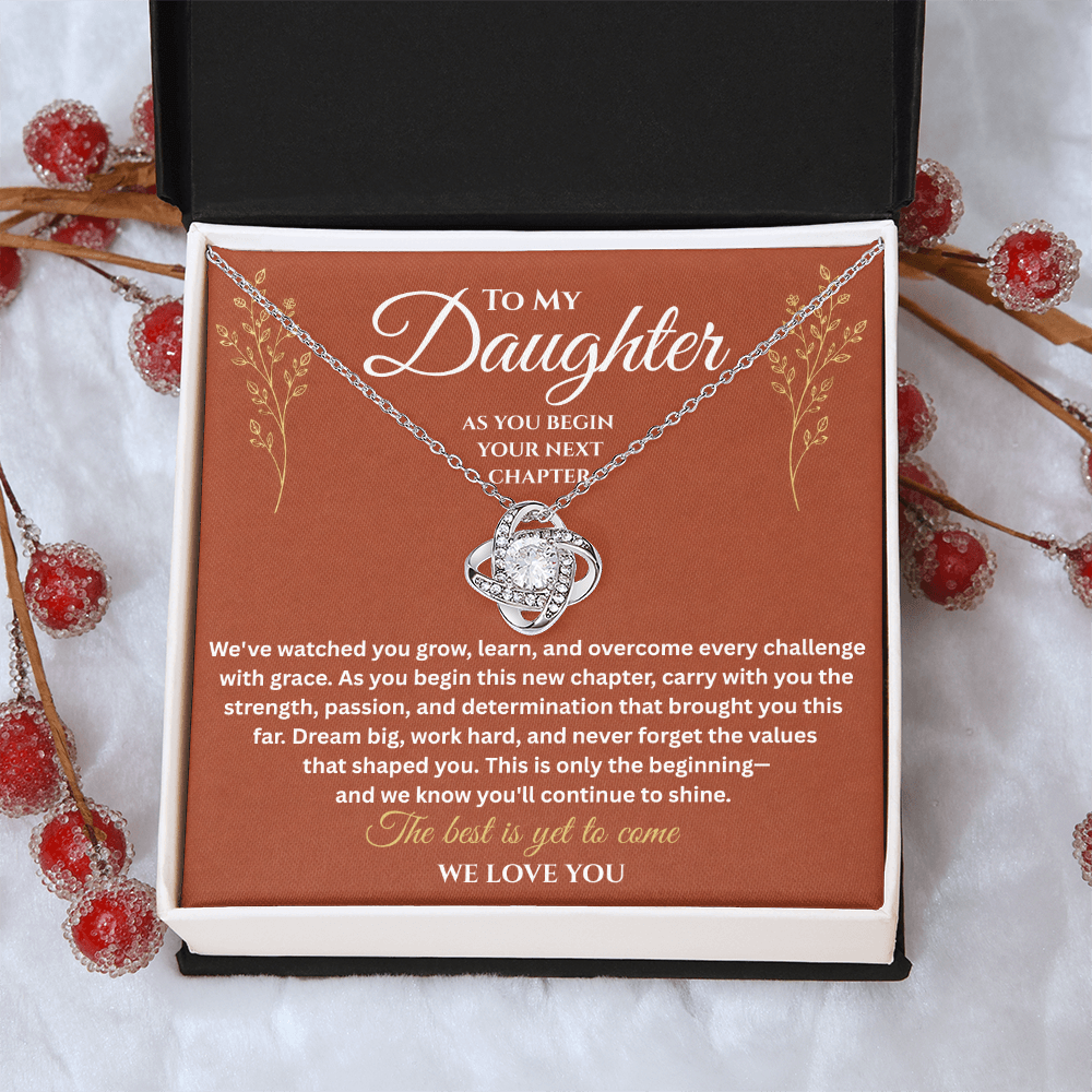To My Daughter — Next Chapter Necklace