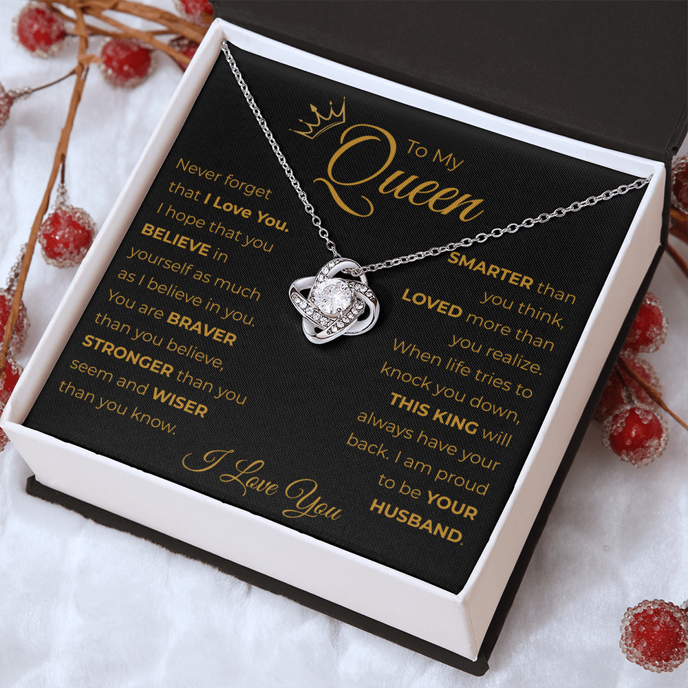 To My Queen – A Necklace for My Forever