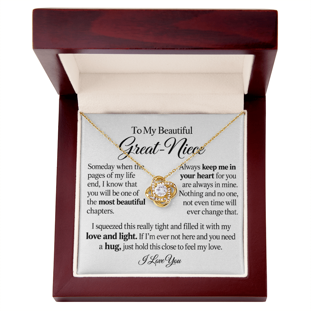 To My Great-Niece Necklace