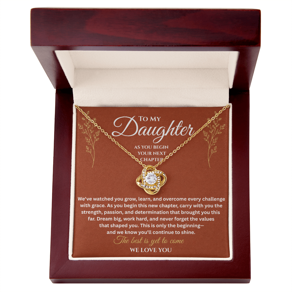 To My Daughter — Next Chapter Necklace