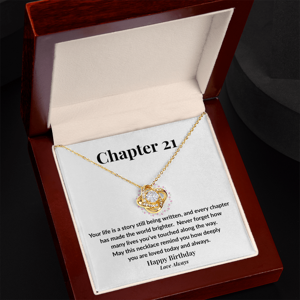 Happy 21st Birthday Necklace – Love Always