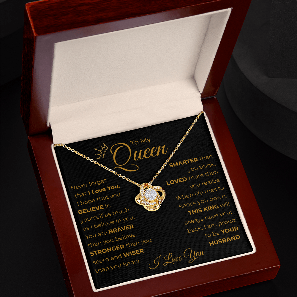To My Queen – A Necklace for My Forever