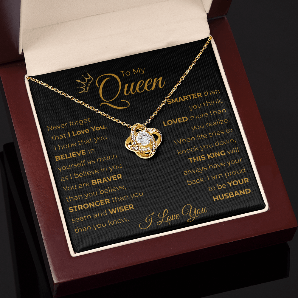 To My Queen – A Necklace for My Forever