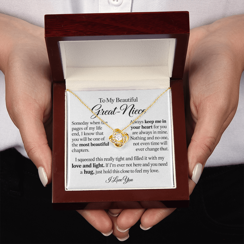 To My Great-Niece Necklace