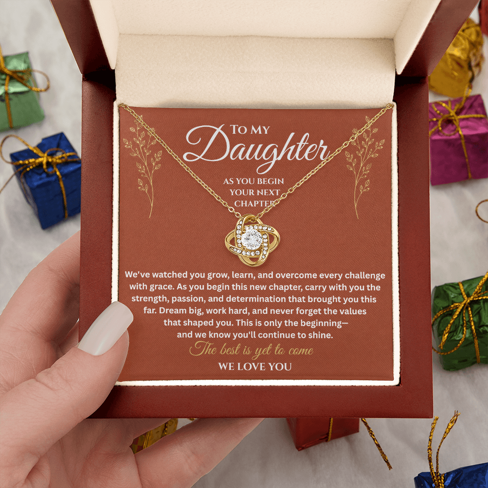 To My Daughter — Next Chapter Necklace