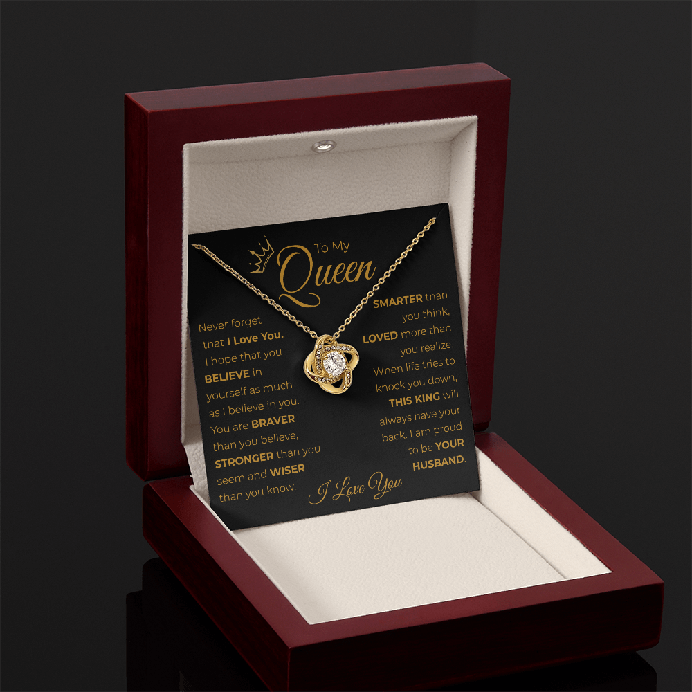 To My Queen – A Necklace for My Forever