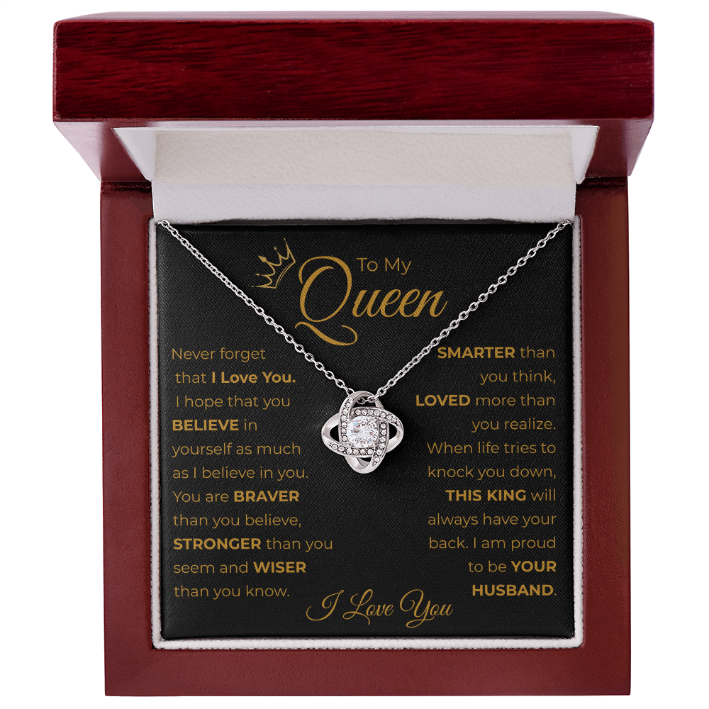 To My Queen – A Necklace for My Forever