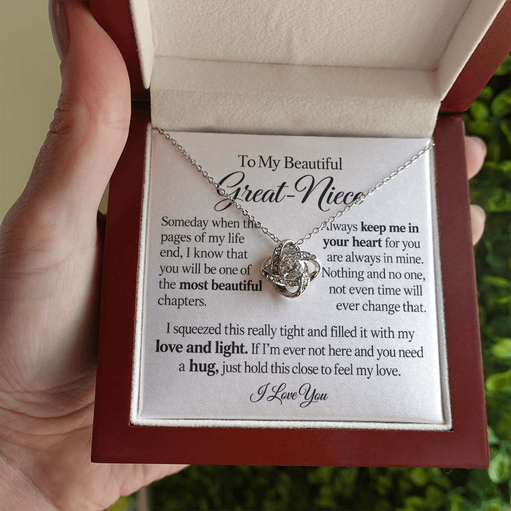 To My Great-Niece Necklace