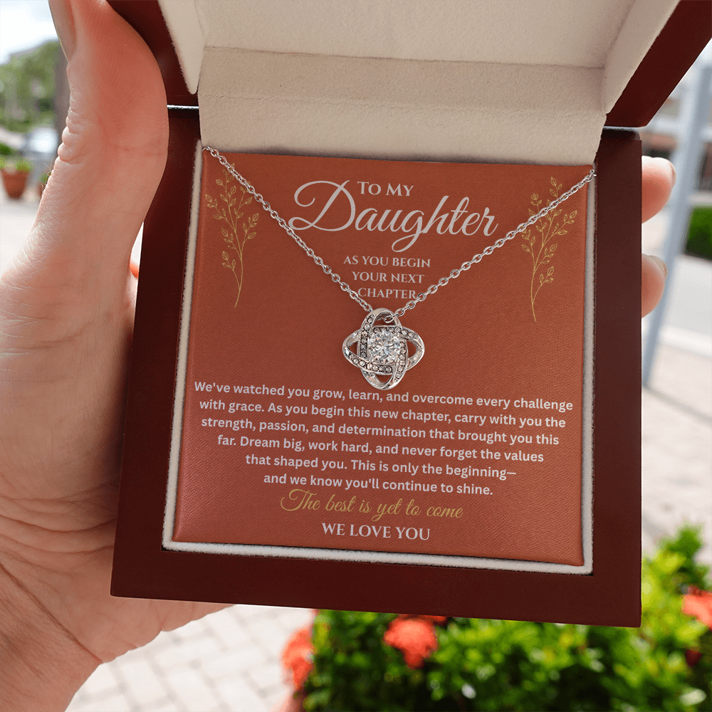 To My Daughter — Next Chapter Necklace