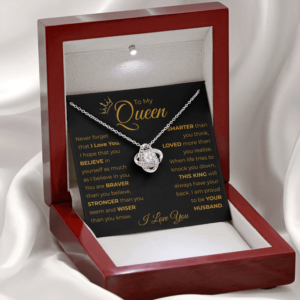 To My Queen – A Necklace for My Forever
