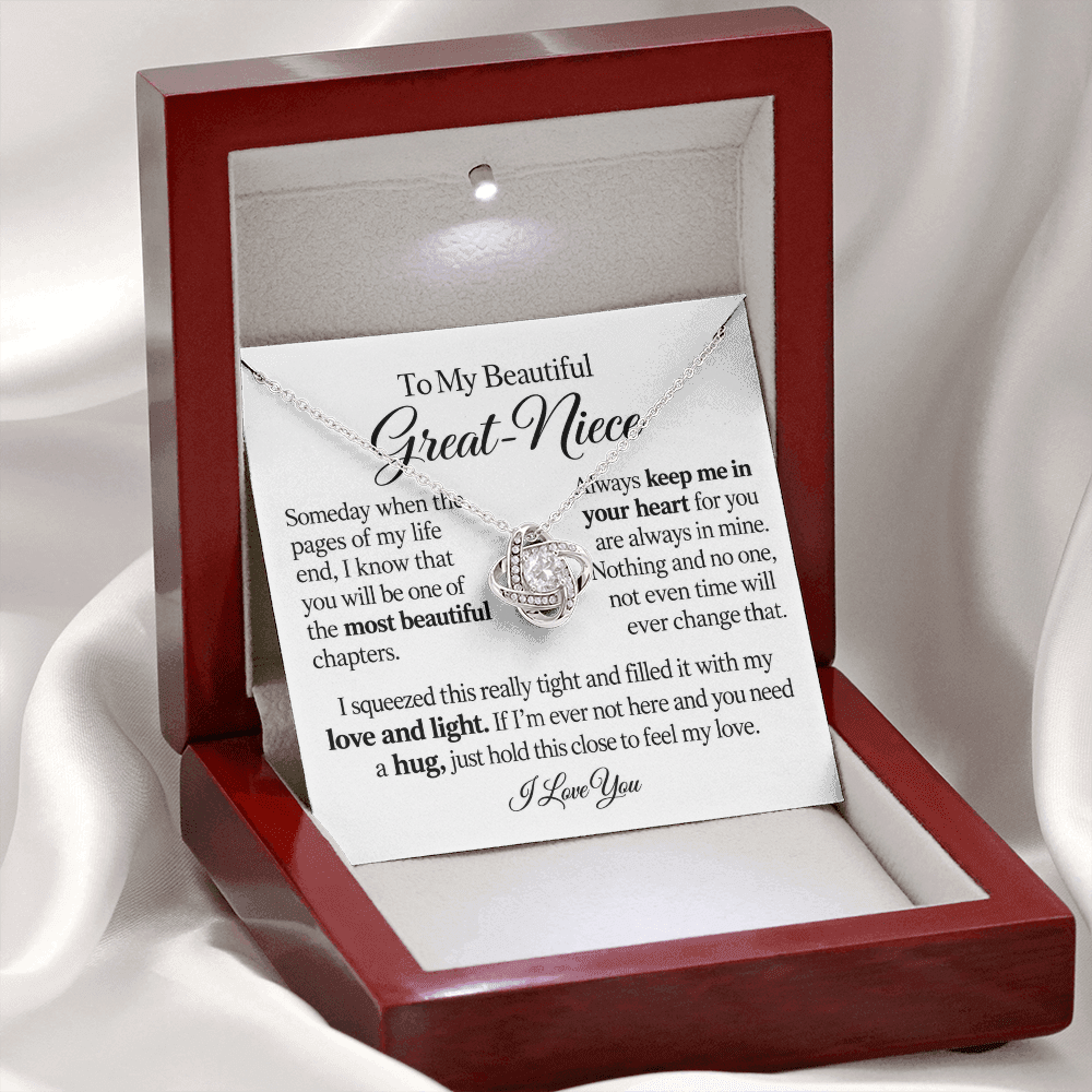 To My Great-Niece Necklace