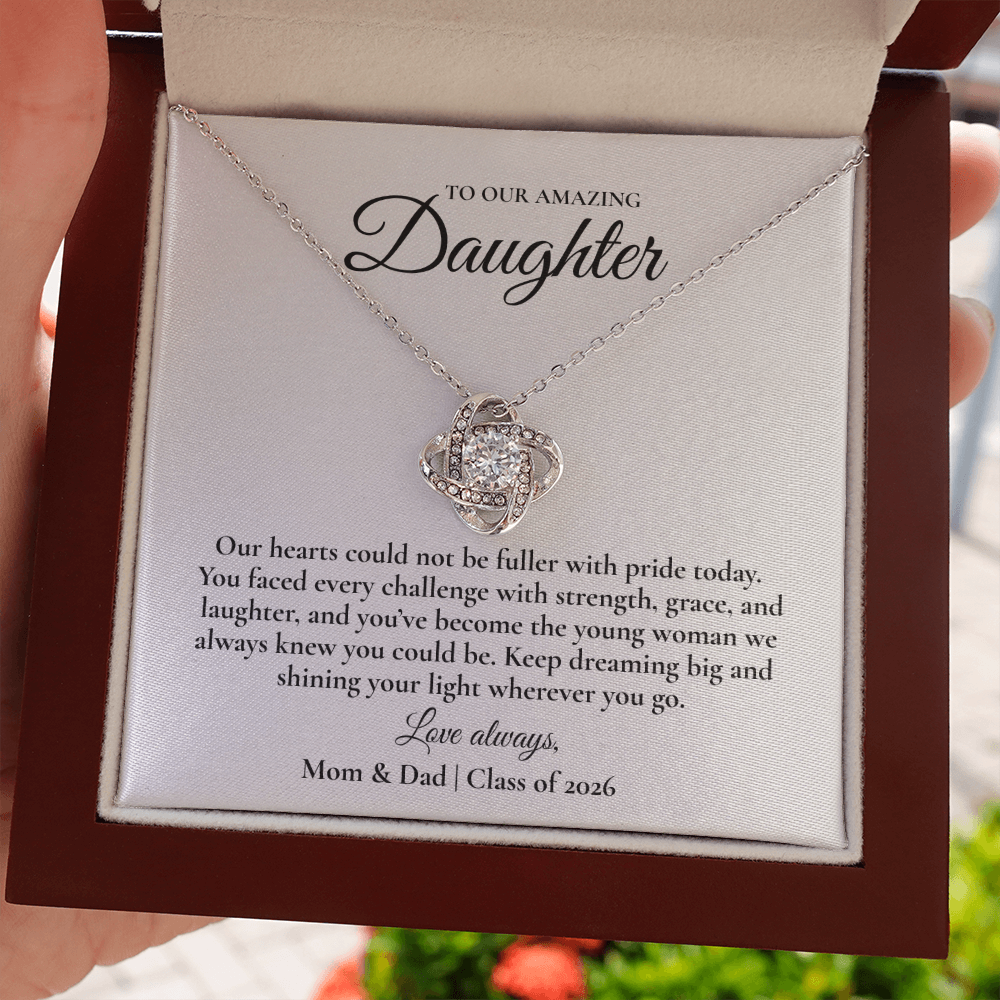 To Our Amazing Daughter | Class of 2026 Necklace