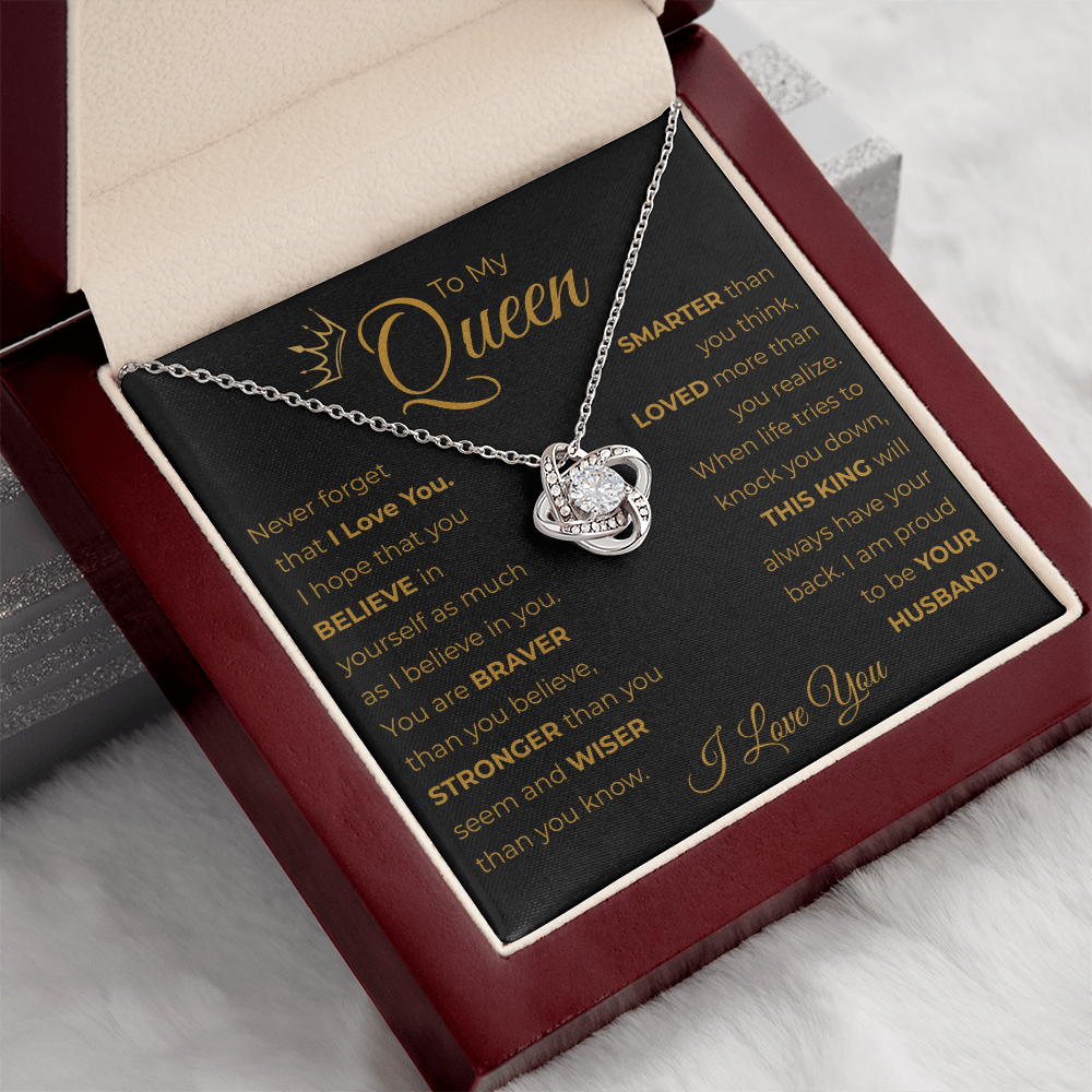 To My Queen – A Necklace for My Forever