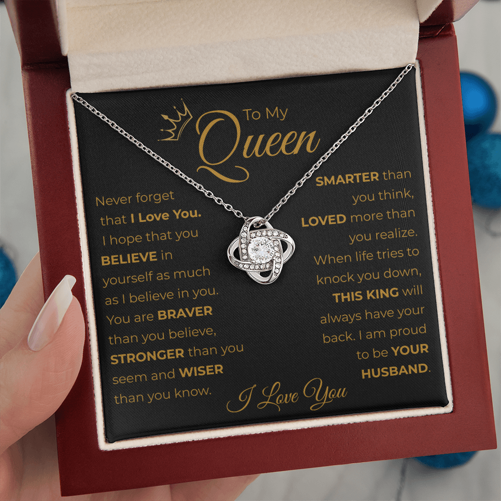 To My Queen – A Necklace for My Forever