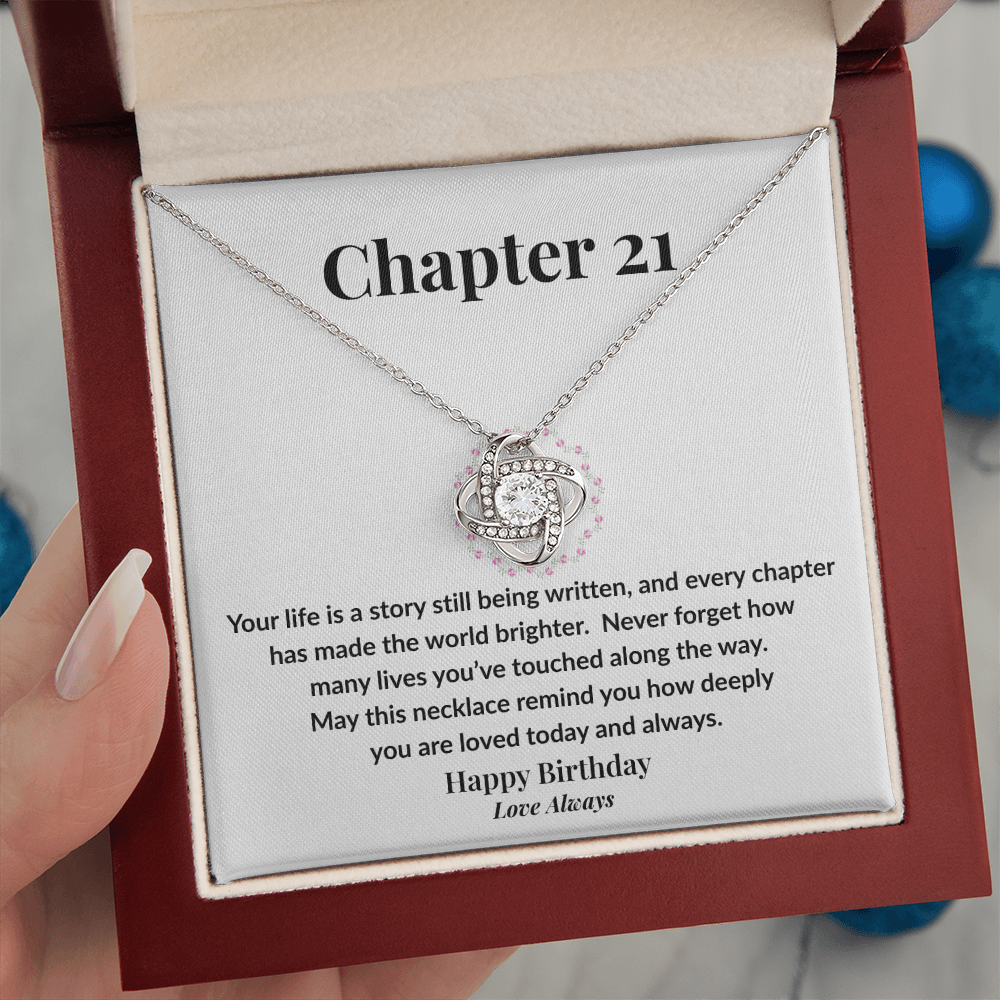 Happy 21st Birthday Necklace – Love Always