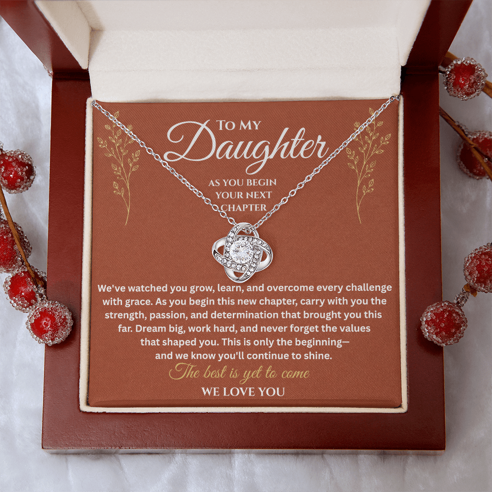 To My Daughter — Next Chapter Necklace