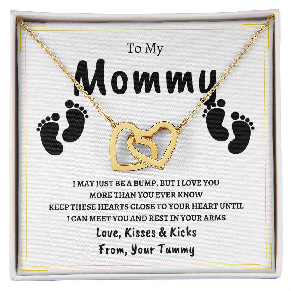 To My Mommy | May Just Be a Bump, But I Can't Wait To Meet You | Love, Kisses & Kicks | From Your Tummy